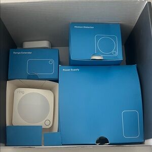 Ring Smart Home Accessories Blue and White Pack